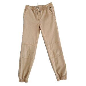 Share Joules Twill Khaki Sand Robbie Joggers Pants Boys Size 9-10 yrs